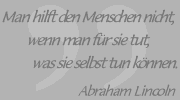 Abraham-Lincoln-Zitat